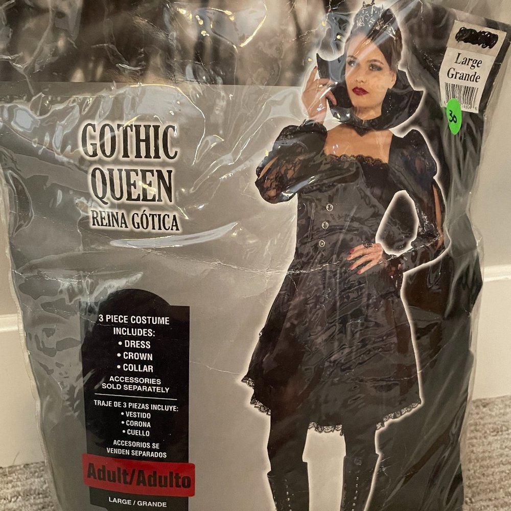 Goth Queen Halloween Costume